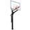 First Team PowerHouse 660 PowerHouse 660 Bolt Down Basketball System with 42x60 glass backboard