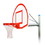First Team Renegade Max Renegade Direct Bury Basketball System with 36x54 fan-shaped aluminum backboard