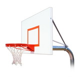 First Team RuffNeck Extreme RuffNeck Direct Bury Basketball System with 36x60 steel backboard