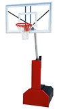 First Team Thunder Select Thunder Portable Basketball System with 36x60 acrylic backboard