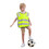 TOPTIE 10 Packs Kids Safety Reflective Vests Running Vest Running Gear with Elastic Waistband