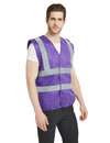 TOPTIE Industrial Safety Vest with Reflective Stripes, ANSI / ISEA Standard