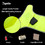 TOPTIE Reflective Night Running Vest, Ultra-thin Lightweight Safety Vest with 360 Degree High Visibility for Kids Young Men Women Pets