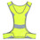 TOPTIE Safety Reflective Vest Running Gear with Adjustable Waist & Pocket for Young Running Cycling