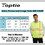 TOPTIE 5 Packs Soccer Scrimmage Vest Training Vest Reflective Trim Lightweight Safety Vest for Kid, Youth, Adult