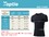 TOPTIE Men's Compression Base Layer, Short Sleeve Sports Top, Athletic Workout T-Shirt