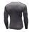 TopTie Men's 3 Pack Athletic Compression Running Long Sleeve T Shirt