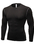 TOPTIE Men's Long Sleeve Compression Shirt, Athletic Workout Base Layer, Men's Thermal Top