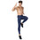 TOPTIE Men's Compression Pants, Zipper Pocket Sports Leggings, Base Layer Workout Pants