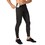 TOPTIE Men's Compression Pants, Zipper Pocket Sports Leggings, Base Layer Workout Pants