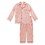 Toptie Kid's Silk Pajama Sets Long Sleeve Button-Up Top Long Pants Little Kids