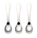 Muka Set of 3 Stainless Steel Children's Flatware Spoons Forks for Baby Toddler Kids