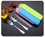 Muka 3 pcs 18/8 Stainless Steel Utensil Set with Portable Case for Travel / School / Work / Camping (including Fork, Spoon and Chopsticks)