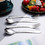 Muka 3 pcs 18/8 Stainless Steel Utensil Set with Portable Case for Travel / School / Work / Camping (including Fork, Spoon and Chopsticks)