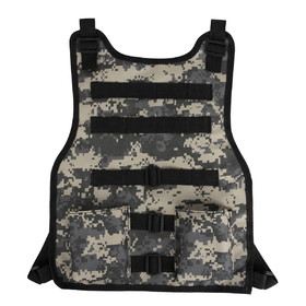 TOPTIE Tactical Vest Military Team Training Vest Adjustable