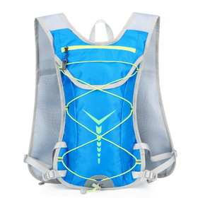 TOPTIE Hydration Pack for Biking Riding Running Climbing Hiking Bicycle Cycling Safety Vest bag Multi-Pocket Design 6L