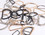 Metal 100 Pieces D Ring Buckles Zinc Alloy Flat D Ring Semi-Circular D Ring for Multi-purpose, Wholesale D ring
