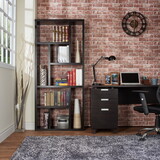 Furniture of America ID-11399 Zina Modern 9-Shelf Display Cabinet