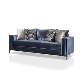 Furniture of America IDF-2687-SF Gully Upholstered Sofa