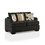 Furniture of America IDF-3080-LV Korona Upholstered Loveseat in Gray