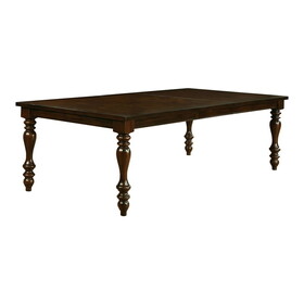 Furniture of America IDF-3133T Roselyn Cottage 18-Inch Leaf Dining Table