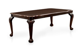 Furniture of America IDF-3185T Pete Traditional 18-Inch Leaf Dining Table
