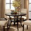 Furniture of America IDF-3323RT Caiti Transitional Round Dining Table