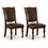 Furniture of America IDF-3350GY-SC Noela Transitional Upholstered Side Chairs in Gray (Set of 2)