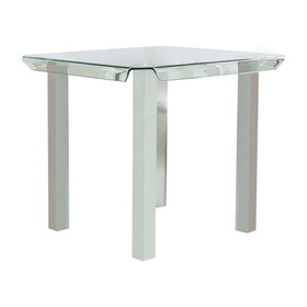 Furniture of America IDF-3362PT Goren Contemporary Glass Top Counter Height Table