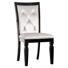 Furniture of America Morgen Contemporary Tufted Side Chairs