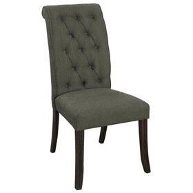 Furniture of America Marynda Transitional Button Tufted Side Chairs