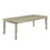 Furniture of America IDF-3600T Biarritz Transitional Dining Table with Two 18" Leaves