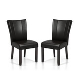 Furniture of America IDF-3732SC Aile Upholstered Side Chairs (Set of 2)