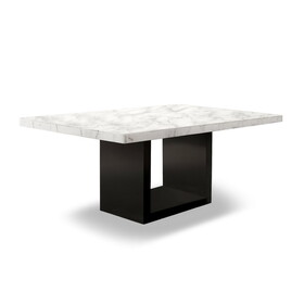 Furniture of America IDF-3744T Southwind Faux Marble Top Dining Table