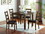 Furniture of America IDF-3770T-5PK Chesterton 5-Piece Dining Table Set