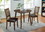 Furniture of America IDF-3771RT-3PK Hedgecrow 3-Piece Dining Table Set