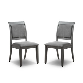Furniture of America IDF-3785SC Newton Padded Side Chairs (Set of 2)