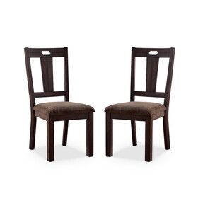 Furniture of America IDF-3790SC Hawthorne Padded Side Chairs (Set of 2)