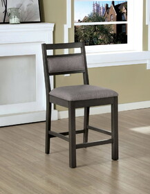 Furniture of America IDF-3794PC Idora Padded Counter Height Chairs (Set of 2)