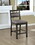 Furniture of America IDF-3794PC Idora Padded Counter Height Chairs (Set of 2)