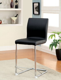 Furniture of America Xavia Contemporary Padded Counter Height Chairs