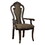 Furniture of America IDF-3878AC Julessa Traditional Padded Arm Chairs (Set of 2)