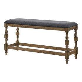 Furniture of America Weighton Padded Counter Height Bench