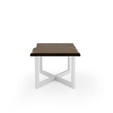 Furniture of America IDF-4141C Baletto X-Cross Base Coffee Table