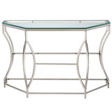 Furniture of America IDF-4160S Firnley Contemporary Metal Console Table