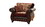 Furniture of America IDF-6107-CH Drala Traditional Faux Leather Arm Chair in Burgundy