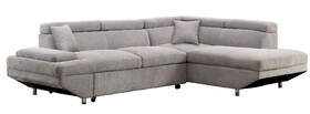 Furniture of America Ashely Contemporary L-Shape Sectional