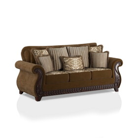 Furniture of America Glenridge Upholstered Sofa