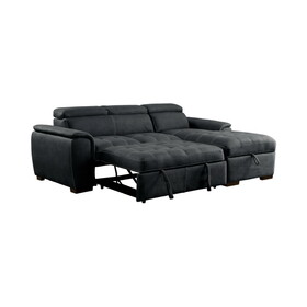 Furniture of America Lendra Contemporary Hidden Storage Sectional