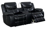 Furniture of America IDF-6567-LV Casey Contemporary Loveseat with LED